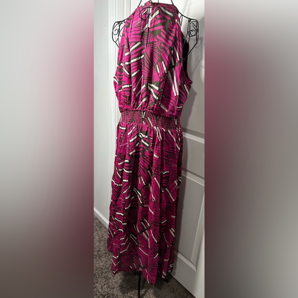 Anthropologie Maeve Kelli Halter Maxi Dress - Picture 7 of 7